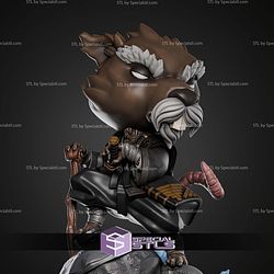 Master Splinter Chibi STL Files