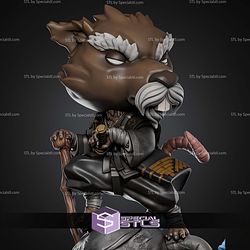 Master Splinter Chibi STL Files
