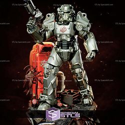 Maximus Power Armor Fallout 1-6 STL Files