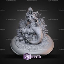 Mermaid Fanart 1 10 STL Files