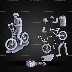 Mike Stranger Things Cartoon Style 161mm STL Files