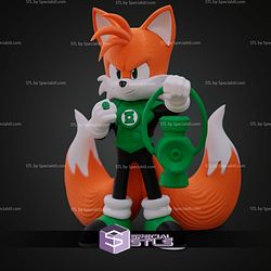 Miles Tails Prower Green Lantern No AMS