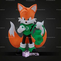 Miles Tails Prower Green Lantern No AMS