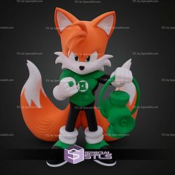 Miles Tails Prower Green Lantern No AMS