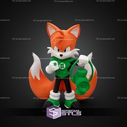 Miles Tails Prower Green Lantern No AMS