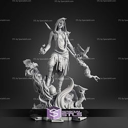 Morrigan Dragon Age 217mm STL Files