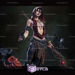 Morrigan Dragon Age 217mm STL Files