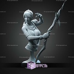Morrigan Dragon Age Origins Bust 121mm STL Files