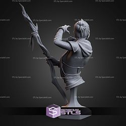 Morrigan Dragon Age Origins Bust 121mm STL Files
