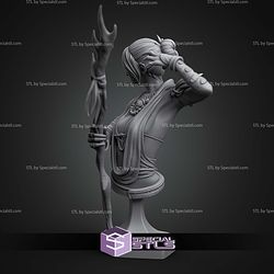 Morrigan Dragon Age Origins Bust 121mm STL Files