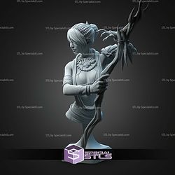 Morrigan Dragon Age Origins Bust 121mm STL Files