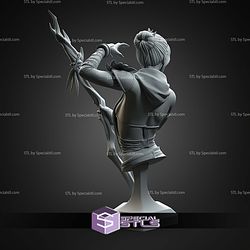 Morrigan Dragon Age Origins Bust 121mm STL Files