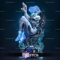 Motoko Ghost In The Shell 228mm STL Files