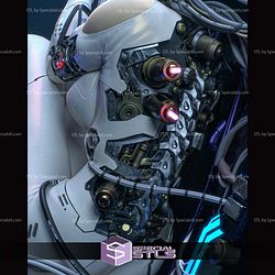 Motoko Ghost In The Shell 228mm STL Files
