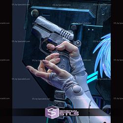 Motoko Ghost In The Shell 228mm STL Files