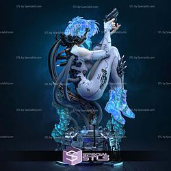 Motoko Ghost In The Shell 228mm STL Files
