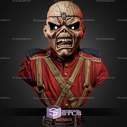 Music Iron Maiden Portrait Bust 297mm STL Files