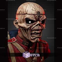Music Iron Maiden Portrait Bust 297mm STL Files