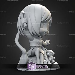 Nobara Kugisaki Jujutsu Kaisen Chibi STL Files