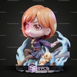Nobara Kugisaki Jujutsu Kaisen Chibi STL Files
