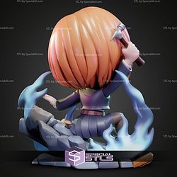 Nobara Kugisaki Jujutsu Kaisen Chibi STL Files