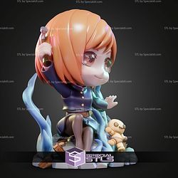 Nobara Kugisaki Jujutsu Kaisen Chibi STL Files