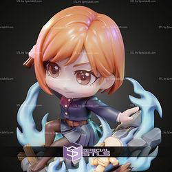 Nobara Kugisaki Jujutsu Kaisen Chibi STL Files