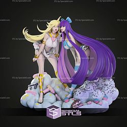Panty And Stocking Cloud Base STL Files