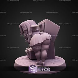 Pin Up Girl STL Collection Filing Cabinet Goblin