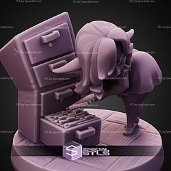 Pin Up Girl STL Collection Filing Cabinet Goblin