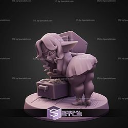 Pin Up Girl STL Collection Filing Cabinet Goblin