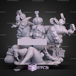 Pin Up Girl STL Collection Gold Slime