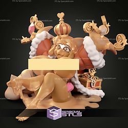 Pin Up Girl STL Collection Gold Slime