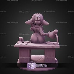 Pin Up Girl STL Collection Office Desk Goblin