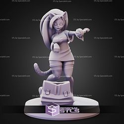 Pin Up Girl STL Collection Playful Alicia