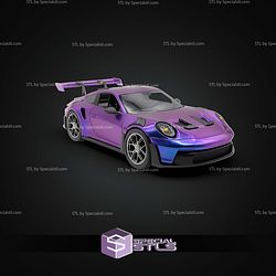 Porsche 911 992 GT3 RS STL Files