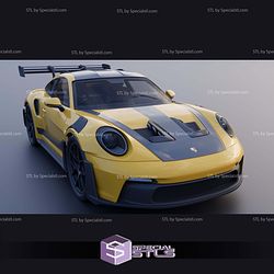 Porsche 911 992 GT3 RS STL Files
