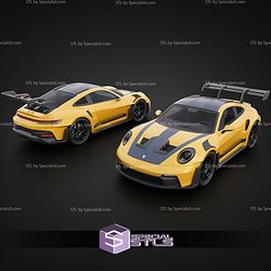 Porsche 911 992 GT3 RS STL Files