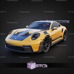 Porsche 911 992 GT3 RS STL Files