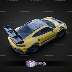 Porsche 911 992 GT3 RS STL Files