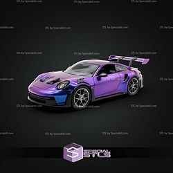 Porsche 911 992 GT3 RS STL Files