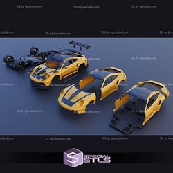 Porsche 911 992 GT3 RS STL Files