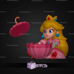 Princess Peach Palomera Popcorn Bucket STL Files