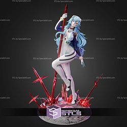 Rei Ayanami Evangelion Calm Pose STL Files
