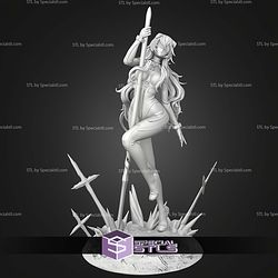 Rei Ayanami Evangelion Calm Pose STL Files
