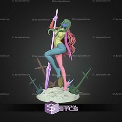 Rei Ayanami Evangelion Calm Pose STL Files