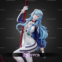 Rei Ayanami Evangelion Calm Pose STL Files