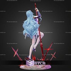 Rei Ayanami Evangelion Calm Pose STL Files