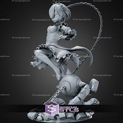 Rem ReZero 1 8 And Weapon STL Files