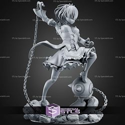Rem ReZero 1 8 And Weapon STL Files